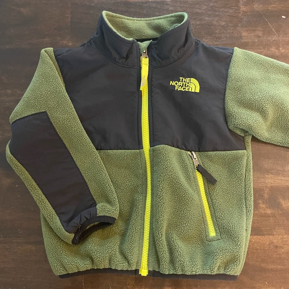 The North Face Kids Jacket - Green and Black